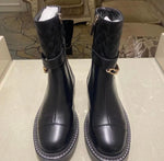 GOLD CHAIN BOOTS