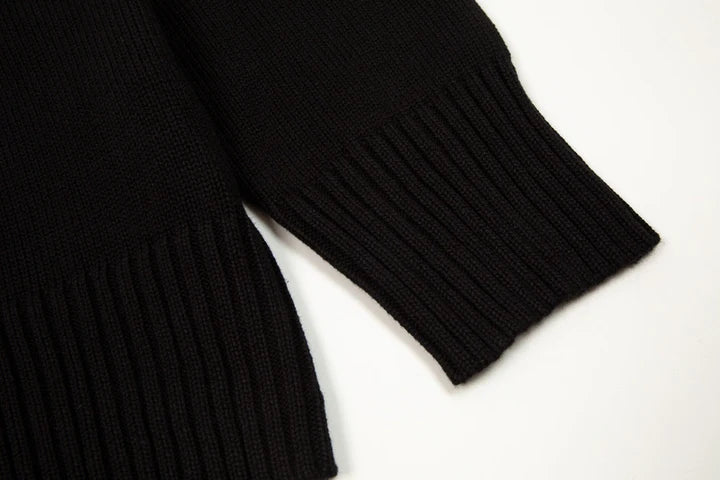 "Heart" - Sweater Black